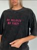 Women's Clothing Fashion All Match Chic Old Washed Black Pure Cotton Short Sleeved T Shirt All Match Lazy Trend_ecoleips.com