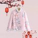 girl Vintage Floral Large Jacket For Women, Winter New Ethnic , Buttoned, Fleece-Lined, Thickened Cotton Coat, National_ecoleips.com