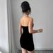 Women's Clothing Pearl Velvet Skirt Party Adult Ceremony Evening Dress Female High End Dress_ecoleips.com