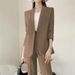 girl Set Women, Spring And Autumn 2025 New Korean Style, Street Fashionable Casual Elegant Professional Suit For Women_ecoleips.com