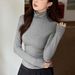 #Superior Choice # Soft And Skin Friendly High Neck Bottom Shirt Women's Cotton Long Sleeved T-Shirt 2025 Autumn/Winter_ecoleips.com