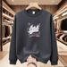 FW25 Matching Couple Cotton Crew Neck Sweatshirt - His & Hers_ecoleips.com
