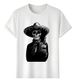 Women's T-Shirts T-shirt Muscle Freaks Catrin Mexican Style Skull Mariachi_ecoleips.com