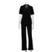 Women's Clothing Short-sleeved Shirt Elegant Pleated High Waist Wide-leg Pants Set_ecoleips.com