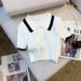 Women's Clothing Pure Desire Style Short Waist Baring Hot Girl T Ice Silk Sweater Tops For Women_ecoleips.com