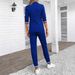 Women's Slim Fit Blazer And Pencil Trousers Two Piece Set European American Style Autumn Clothing_ecoleips.com
