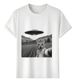 Women's T-Shirts Tshirt Muscle Freaks UFO Cat Loose And Comfortable Style_ecoleips.com