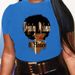 Summer European And American Cross-border Foreign Trade Plus-size T-shirt, Round-neck Casual Loose-fitting Short-sleeve_ecoleips.com