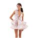New Fashion Sexy Floral Print Backless Short Mini Dress Summer Party Vacation Casual Dress_ecoleips.com