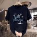 2025 Summer Loose Men And Women Pullover 100% Cotton Short Sleeve T-shirt_ecoleips.com