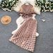 French Style Lace Two Piece Set V Neck High End Women's Pant Suit with Lace up Pleated Waist for Slimming Elegant Look Summer 2026_ecoleips.com