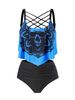 Women's Clothing Fashionable Sexy Lace-Up Chain Bikini Swimsuit Two-Piece Set For Women Trendy For Formal & Casual For Women_ecoleips.com