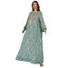 New Muslim Robe Women's Long Sleeved Abaya Embroidered Dress_ecoleips.com