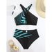 Women's Floral Print Bikini Set – Two-Piece Swimwear With Removable Padded Cups & Adjustable Straps_ecoleips.com