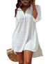 2026 Independent Station European And American New Chiffon Jacquard Mid-Leth Loose Casual Blouse Women's_ecoleips.com