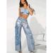 Women's Clothing Style Women's Fashion Stretch Denim Overalls With Multi Pockets Silver Processed Hot Item_ecoleips.com