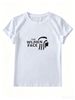 Women's Slim Fit Crew Neck T-Shirt, Minimalist Casual Top For Daily Wear_ecoleips.com