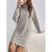 2024 European American Cross-border Independent Station Autumn And Winter New Women's Casual Fashion Solid Color_ecoleips.com