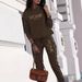 Women's Clothing Fashionable Gold Printed Hoodie Set For Women Innovative Offline Vacation Style Design Casual Comfortable Clothing_ecoleips.com