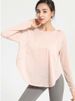 K New Yoga Sports Top Women's Loose Large Fitness Long Sleeve Coat Yoga Clothing Running Hoodie_ecoleips.com