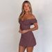 Women's Strapless Polka Dot Print Bodycon Dress Short Versatile And Stylish New Fashion Best Selling_ecoleips.com