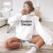Women's Thick Sweatshirt Casual Round Neck Top With Strawberry Pattern Print Loose Fit Autumn Winter Clothing_ecoleips.com