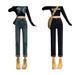 Women's Straight-leg Jeans Autumn And Winter 2024, New Style For Petite Figures, High-waisted Slim-fit Cropped Cigarette_ecoleips.com