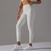 Women's hip-lifting elastic pantyhose sports fitness pants_ecoleips.com