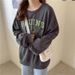 American-style 65 Fish-scale Hoodless Sweatshirt Women, Thin And Loose, Harajuku Style, Couple's Wear,_ecoleips.com