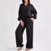 Women's Loose Casual Two Piece Set Fashion Large Stock Available Top And Wide Leg Pants New_ecoleips.com