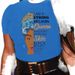 Summer European And American Cross-border Foreign Trade Plus-size T-shirt, Round-neck Casual Loose-fitting Short-sleeve_ecoleips.com