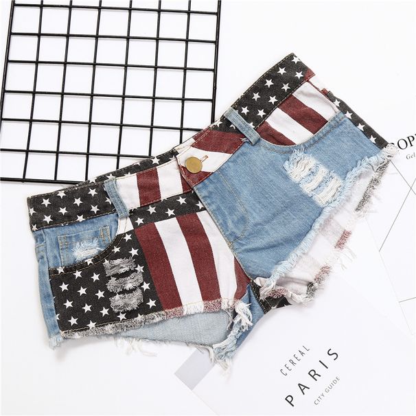 2025s New Summer Low Waist Denim Sexy Beach Hot Pants Nightclub Women's Ripped Ultra Shorts_ecoleips.com