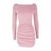 AC452 European And American Cross-border Early Spring 2024 New Slim-fit Long-sleeve Bodycon Dress For Women_ecoleips.com