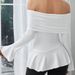 Voya Women's Mature T-shirt With Intellectual Style For Spring And Summer, Featuring A Slim Fit And Elegant Figure With A One Neck Design_ecoleips.com
