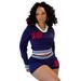 Women's Clothing New Autumn College Style Lapel Girl Contrast Color Elastic Long Sleeved Top Shorts Suit Female_ecoleips.com
