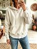 Women's New Autumn And Winter Casual Corduroy Hooded Sweatshirt_ecoleips.com