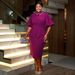 Women's Clothing Ruffle Dress Party Elegant Style Hide Meat Two Piece Hip Skirt Dress_ecoleips.com