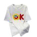 Women's Clothing Pure Cotton Embroidered Short Sleeved T Shirt For Women Summer Loose Large Size Half Sleeved Tops For Women High End Wholesale_ecoleips.com