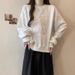 Real Shot Korean Style Butterfly Embroidery Hoodie For Women Spring And Autumn Thin New Loose Long Sleeve_ecoleips.com