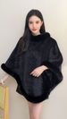 Verve 2025 Autumn Winter New Women's Plush Finale Print Pullover Warm_ecoleips.com