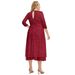 Large Size Women's New Lace Evening Dress High Quality Bridesmaid Dress_ecoleips.com