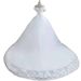 European American Off-Shoulder Wedding Dress 2026 New Style Export Tassel Court Bridal Travel Photography Departure Train Dress_ecoleips.com