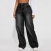 High-Waisted Straight Leg Jeans For Women - Stretch Washed Denim Pants In Light Blue, Black & More (XS-6XL)_ecoleips.com