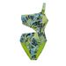 European And American Bikini New Halter Neck Printed Vacation Split Swimsuit And Cover Up Suit Female Hot Style_ecoleips.com