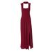 Women's Clothing Slim Solid Color Slit Ribbon Dress Fashion Temperament Suspender Winter New Clothing_ecoleips.com