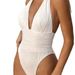 Women's Clothing One Piece Swimsuit Female Hot Spring Vacation Beach Dress Suit_ecoleips.com
