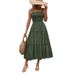 Women's Clothing Suspender Sleeveless Dress_ecoleips.com