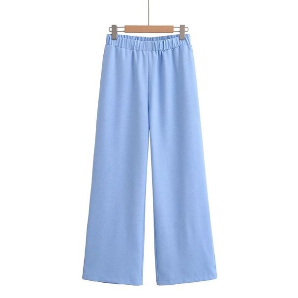 Women's Clothing V Neck Waist Short Sleeved Hunting Shirt Pleated High Waist Trousers_ecoleips.com