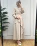 New Muslim-style Solid Color Fashionable Suspender Wide-leg Pants Suit For Women_ecoleips.com
