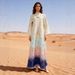 Luxury Embroidered Abaya Dress – Elegant Gradient Dubai Muslim Gown With Jacquard Fabric, Modest Long Sleeve Prayer Dress_ecoleips.com